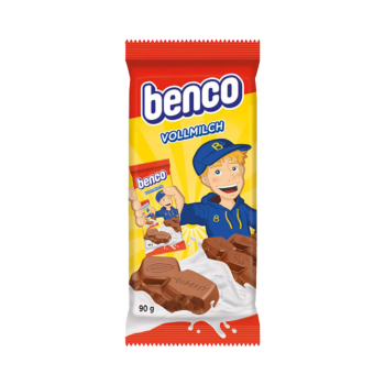 751109 Benco Tafel Vollmilch, 90g